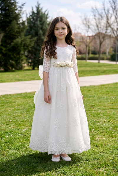 VESTIDO COMUNIÓN 8038