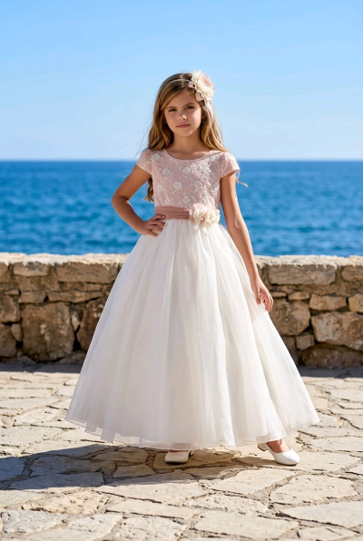 VESTIDO COMUNIÓN 8001