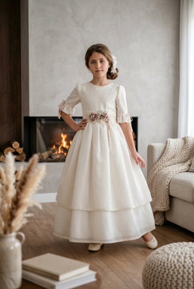 VESTIDO COMUNIÓN 9635