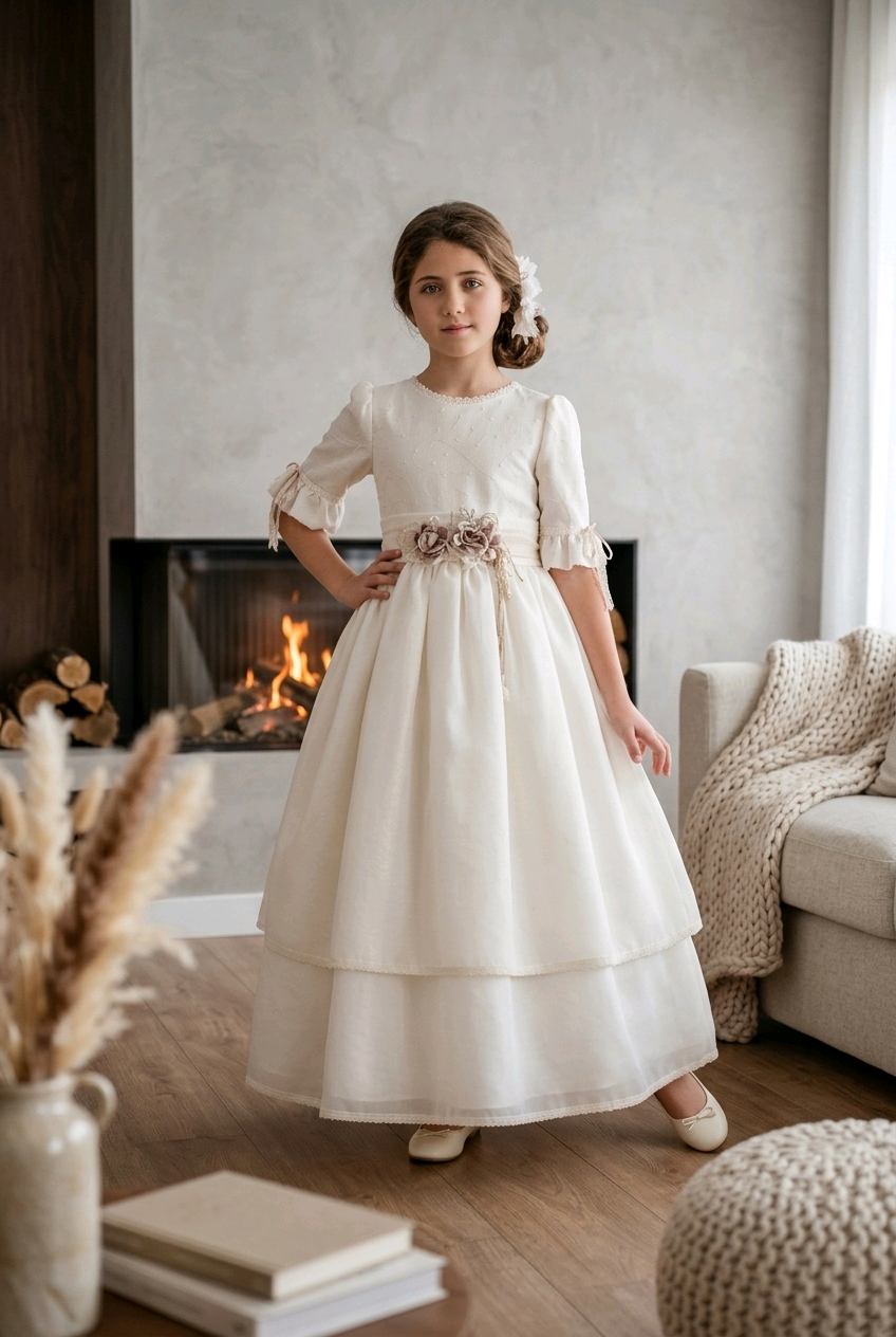 VESTIDO COMUNIÓN 9635