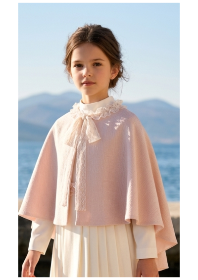 CAPA COMUNIÓN ROSA