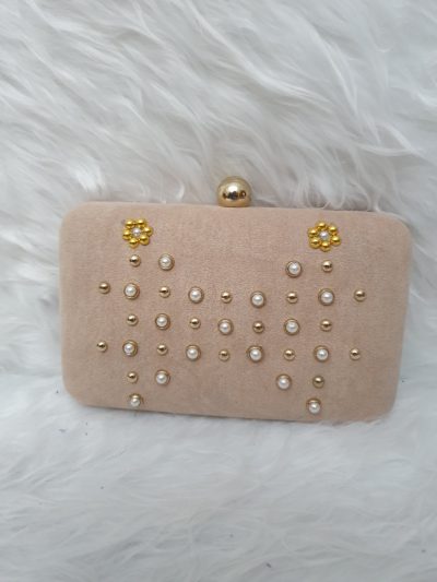 CARIDAD-Bolso Fiesta Mujer, Clutch Bolso de Noche, Boda Cartera de Mano Cadena para Ceremonia
