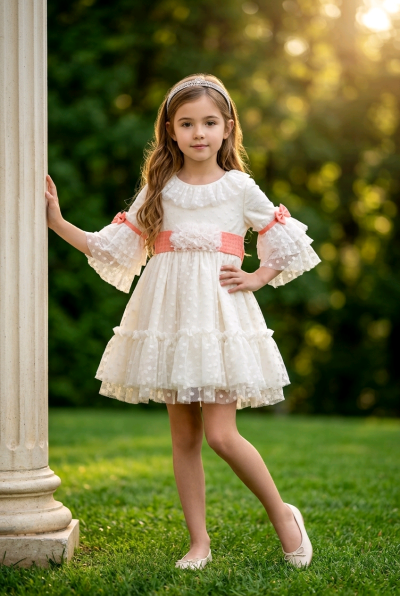VESTIDO CORAL