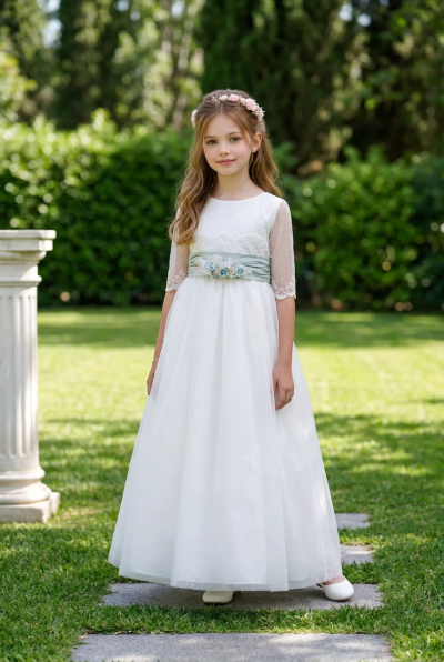 VESTIDO COMUNIÓN 4020