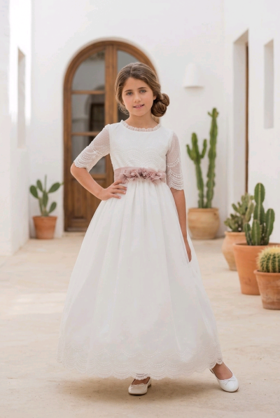 VESTIDO COMUNIÓN 8002